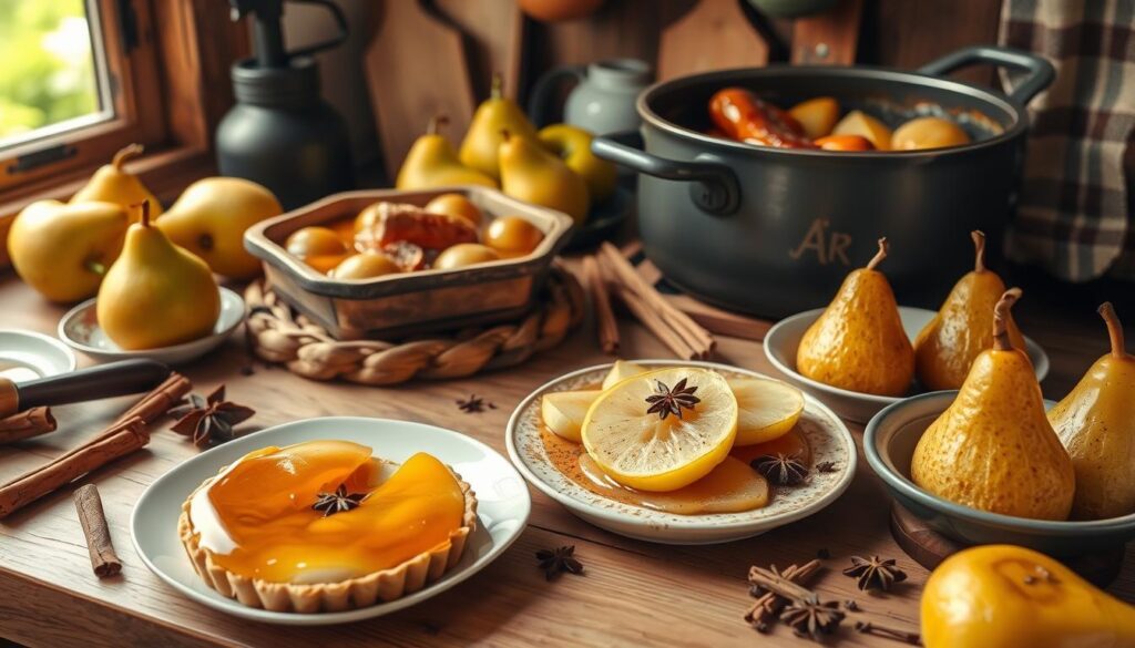 Bavarian Pear Dishes