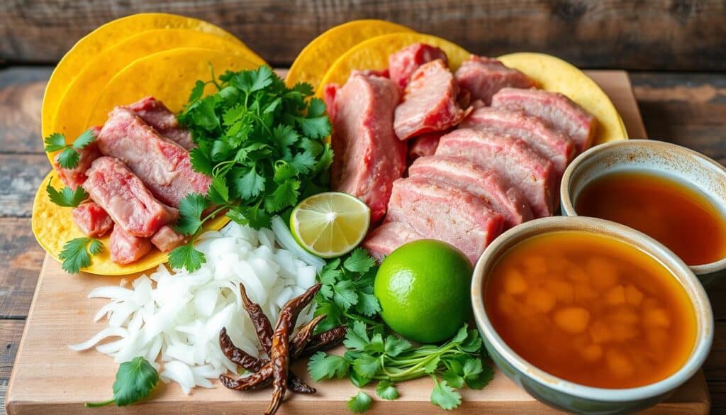 Birria Tacos Ingredients