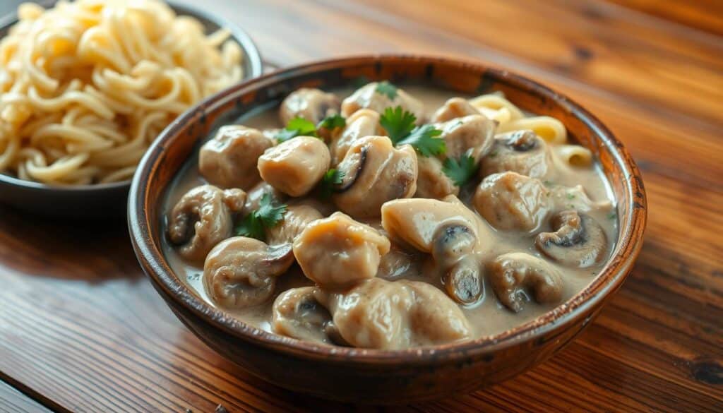 Chicken Stroganoff