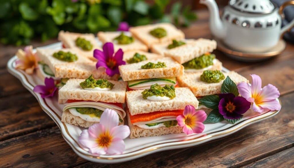 Chutney Tea Sandwiches