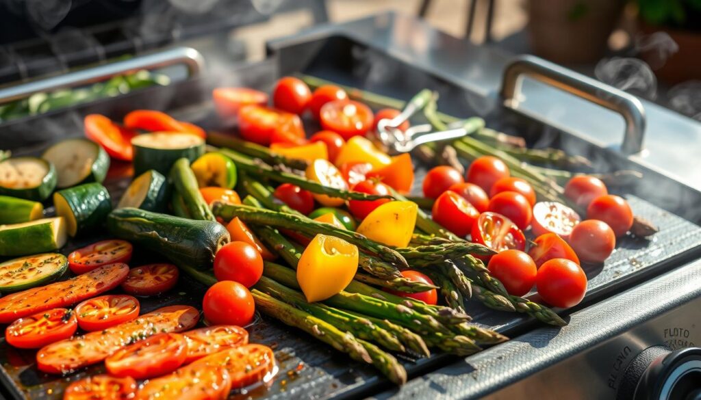 Grilled Vegetables on Blackstone Griddle