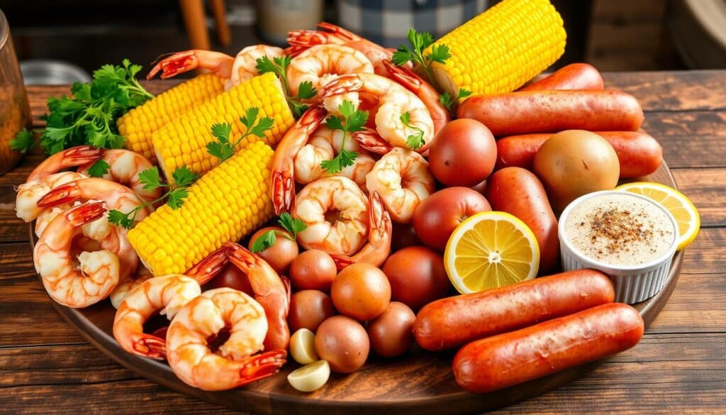 Shrimp Boil Ingredients