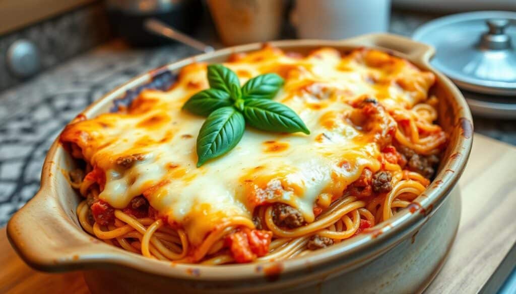 baked spaghetti casserole