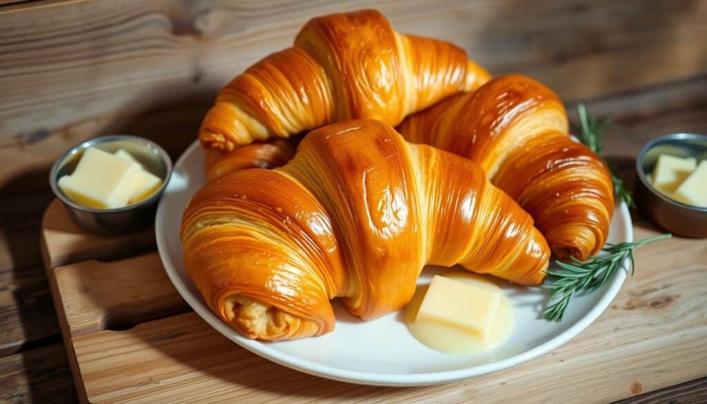 butter croissants