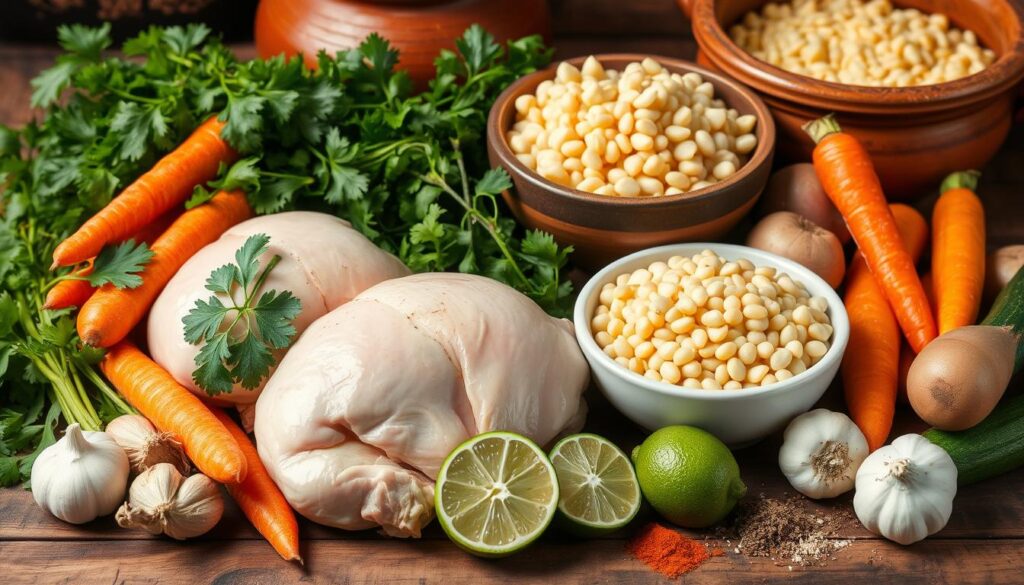 caldo de pollo ingredients