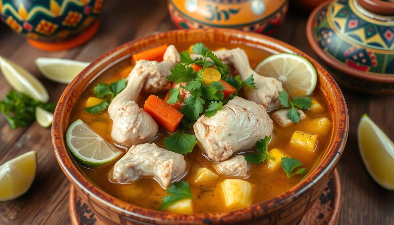 caldo de pollo recipe