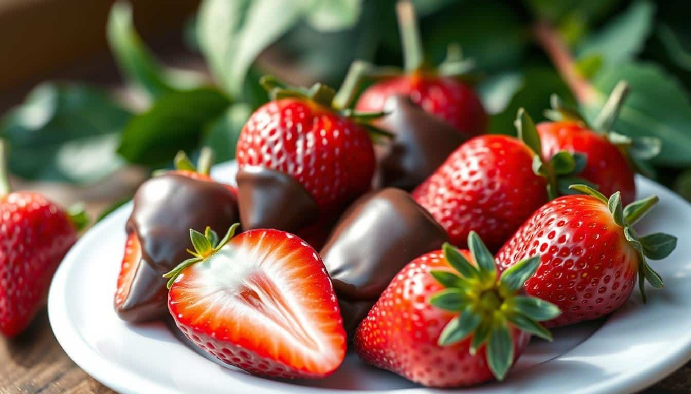 carob covered strawberries recipe