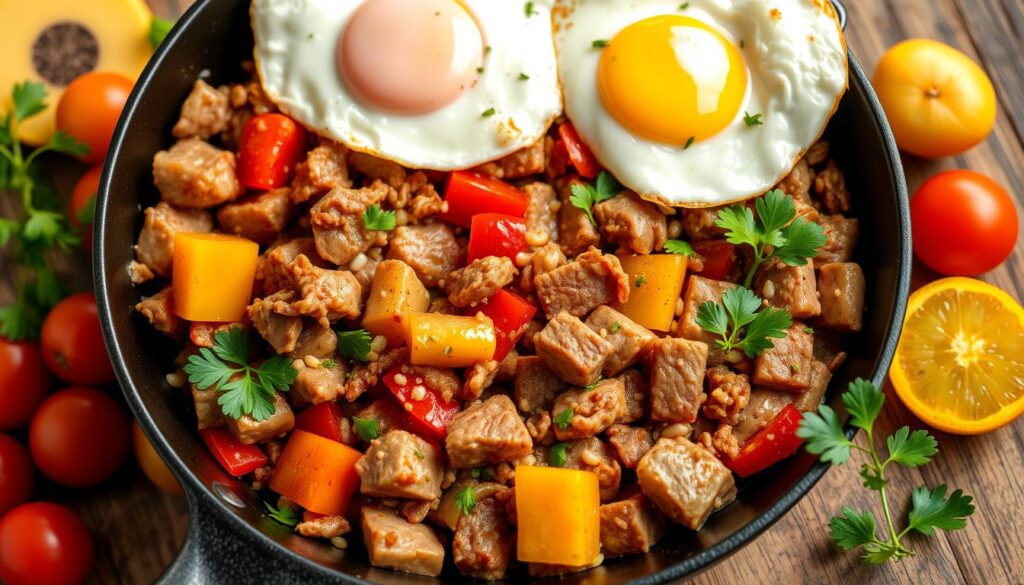 corned beef breakfast skillet