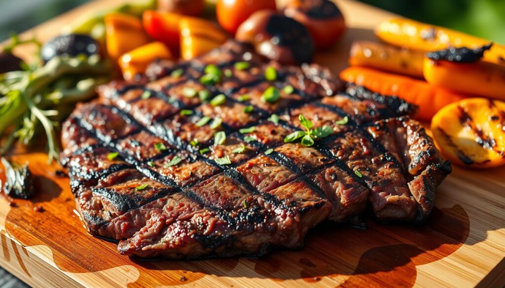 grilled skirt steak