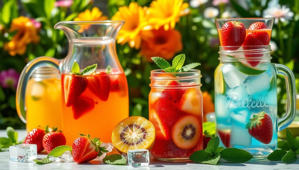 infused water variations