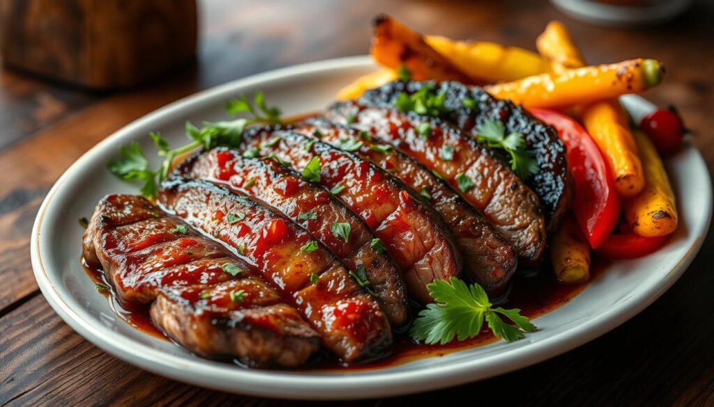 marinated skirt steak