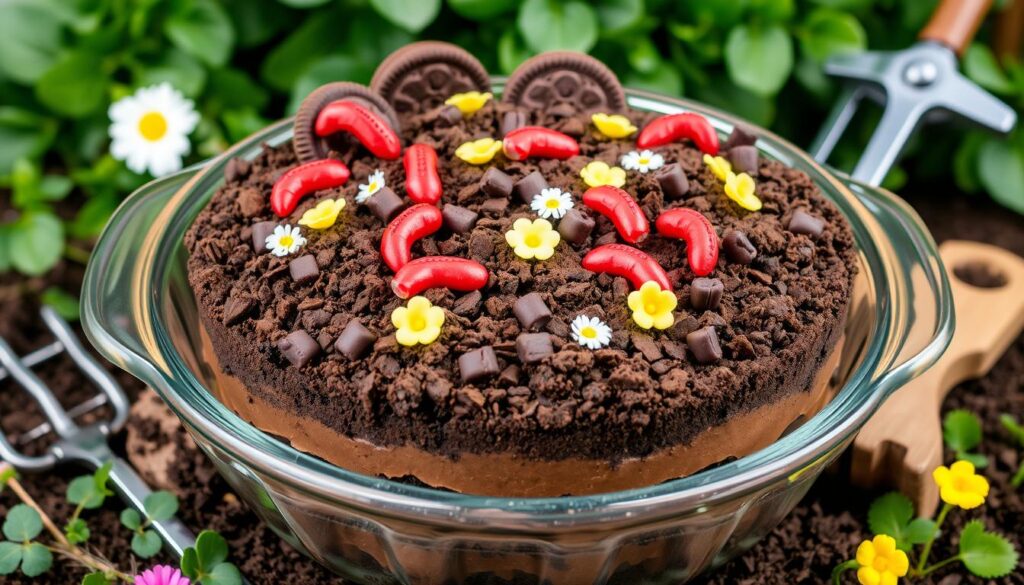 no-bake dirt cake