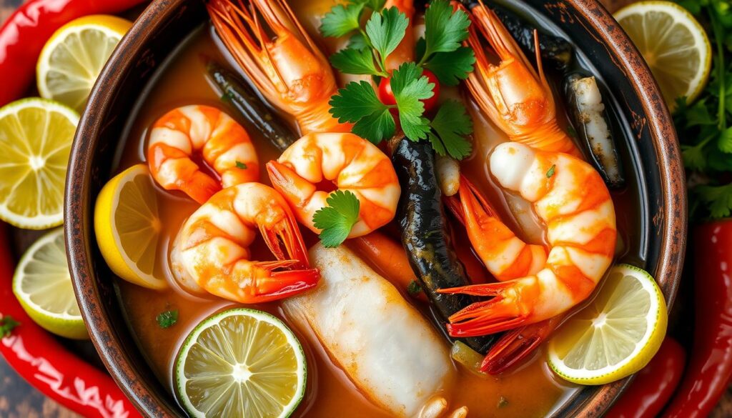 spicy citrus seafood sauce