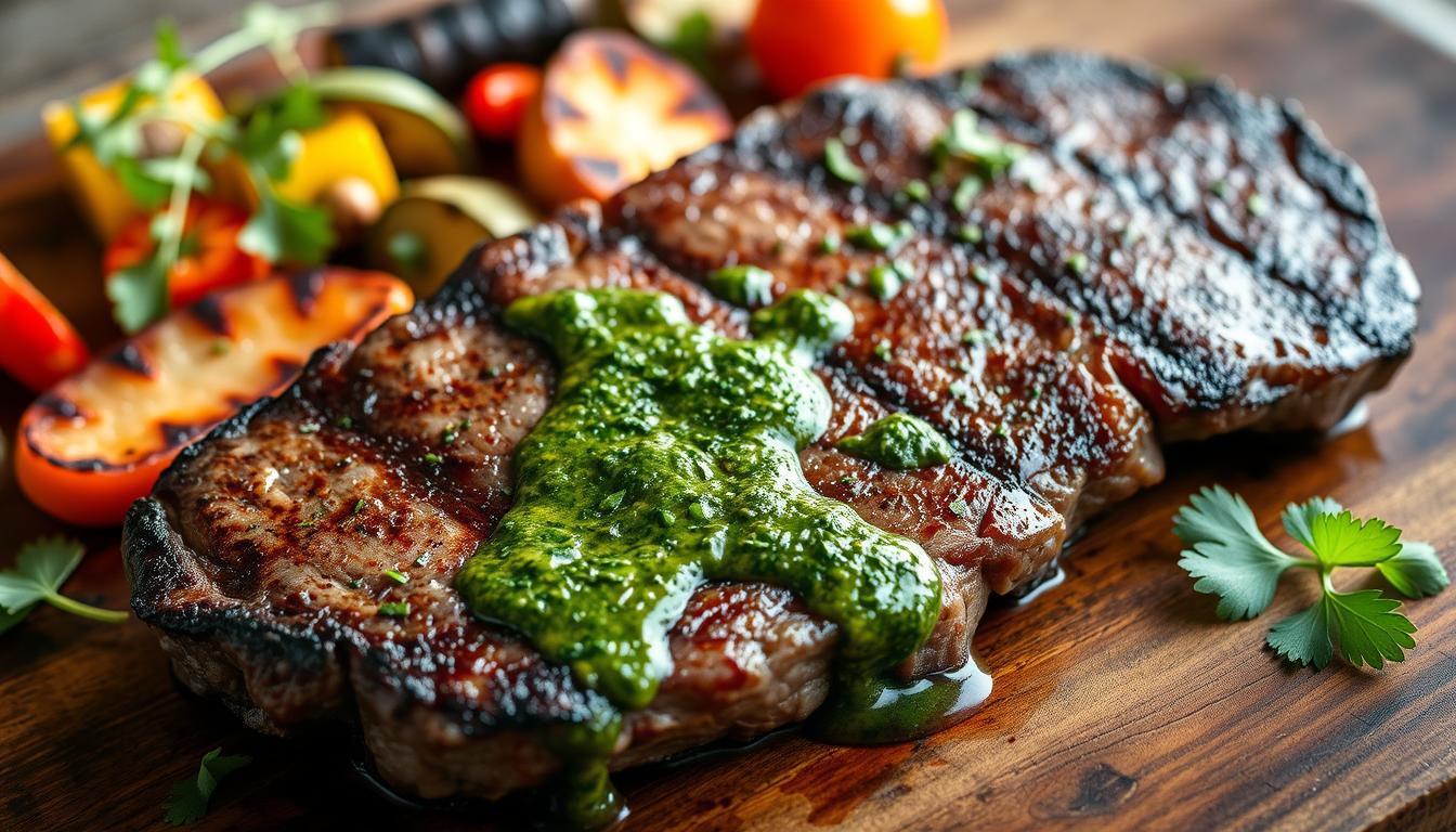 Argentinian Steak with Chimichurri