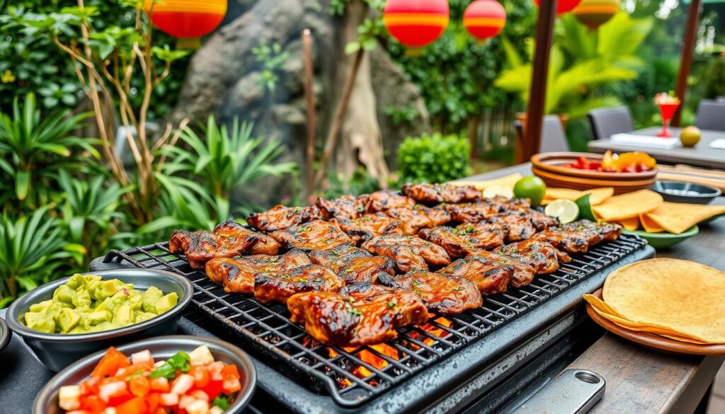 Authentic Mexican carne asada