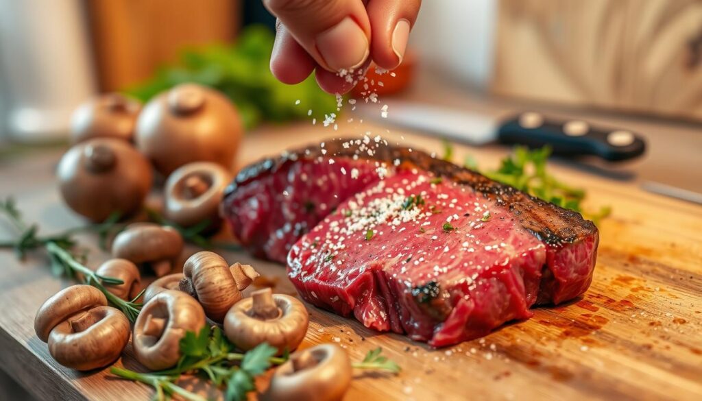 Beef tenderloin preparation