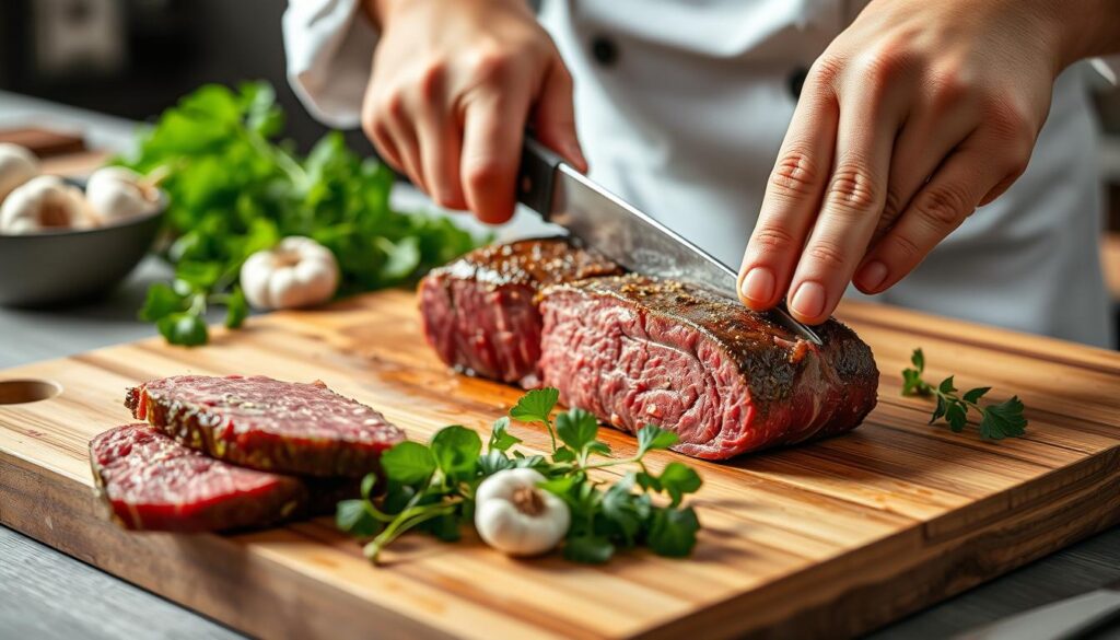 Beef tenderloin preparation