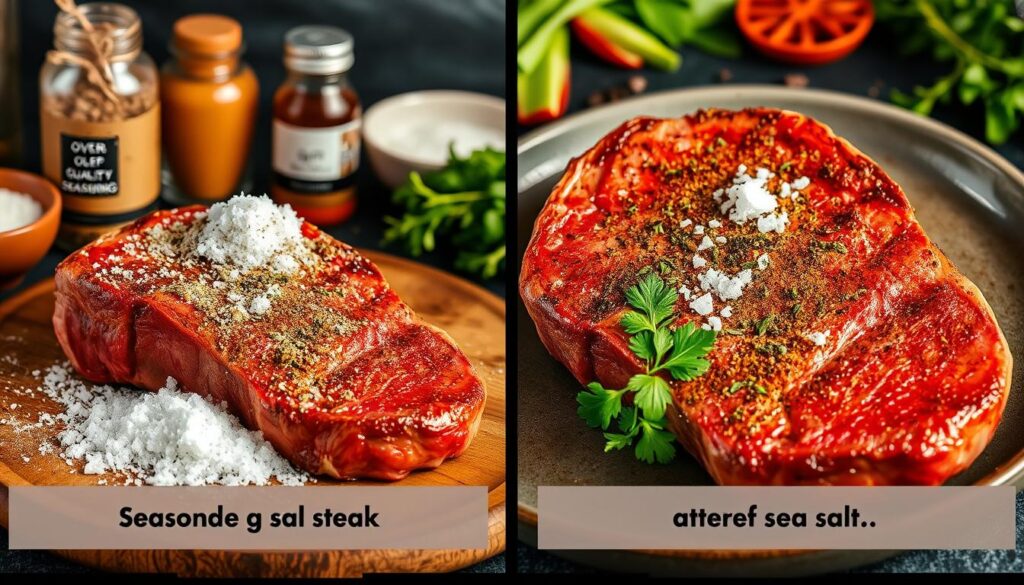 Common steak seasoning mistakes