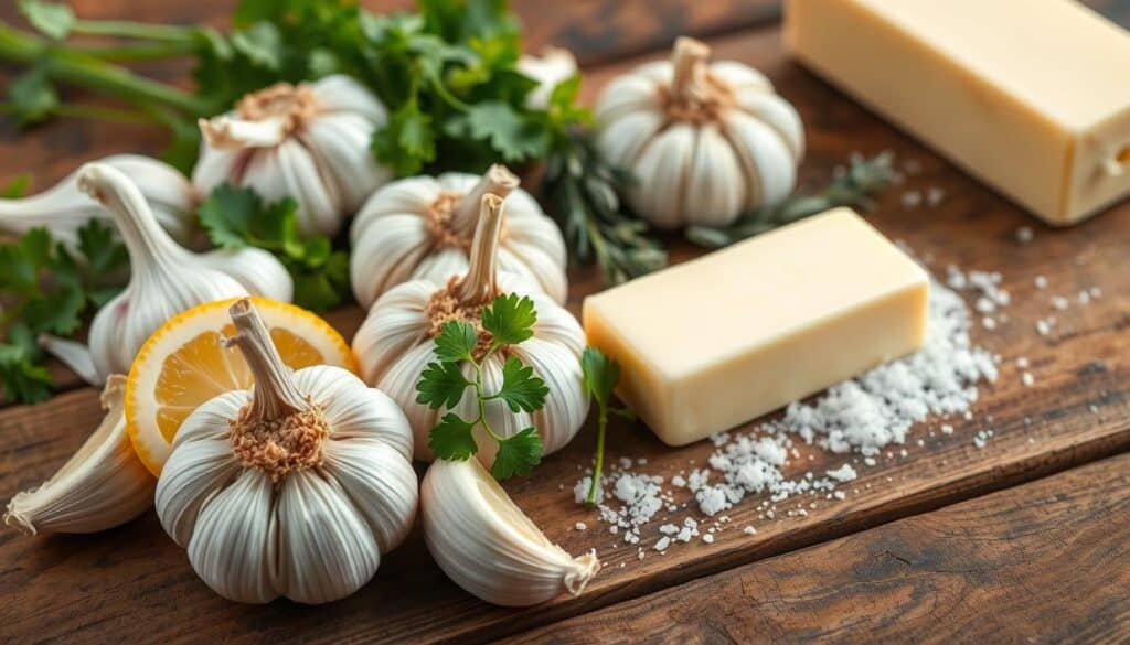 Garlic butter sauce ingredients