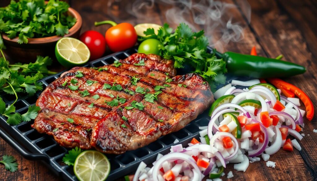 Mexican Carne Asada ingredients