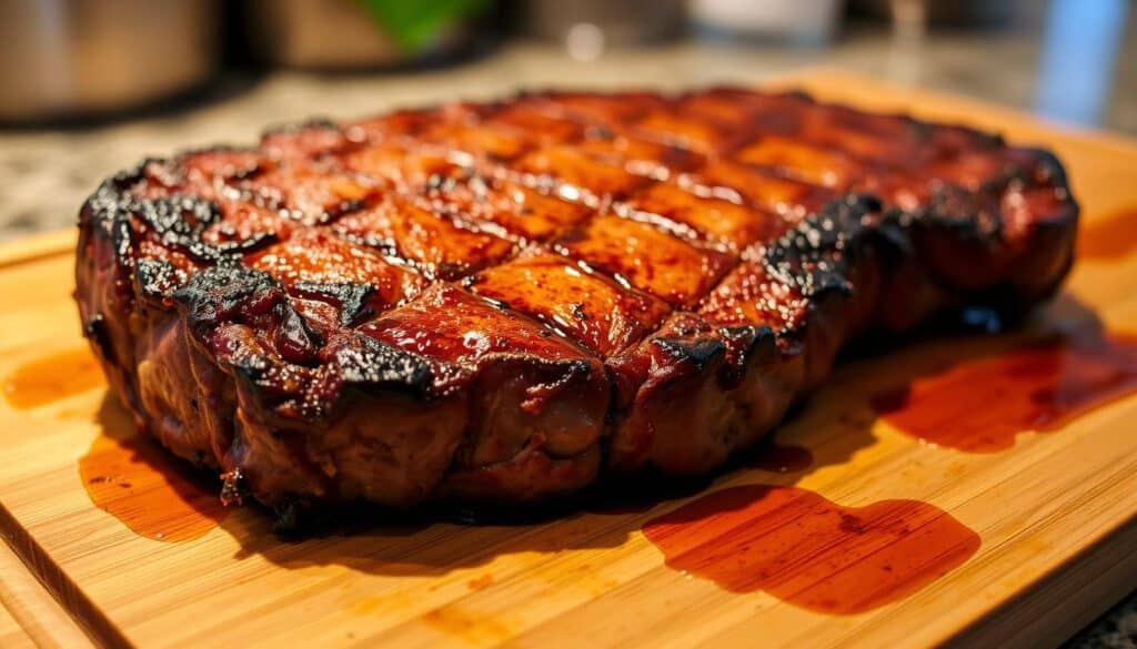 Reverse-Sear Steak crust formation