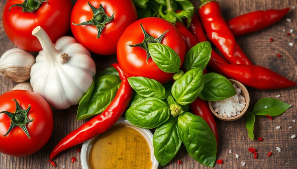 Spicy marinara sauce ingredients