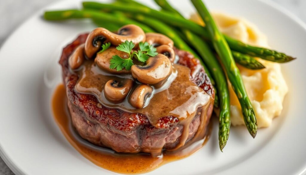 Steak Diane presentation