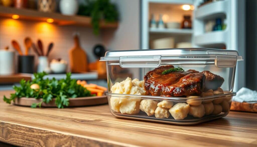 Swiss steak leftovers storage