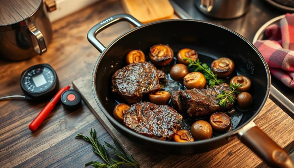 Troubleshooting Steak & Mushrooms