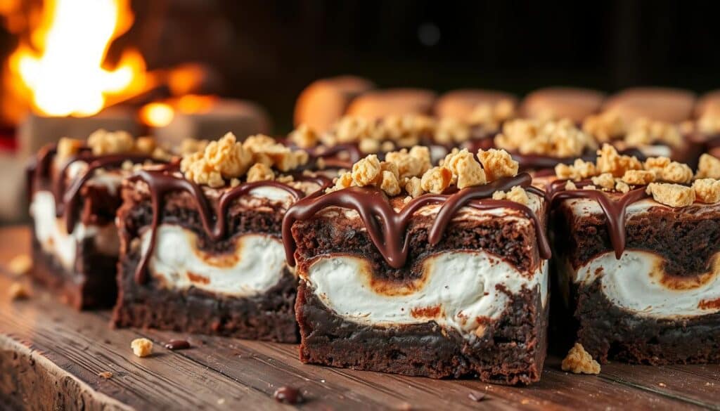 s'more brownies