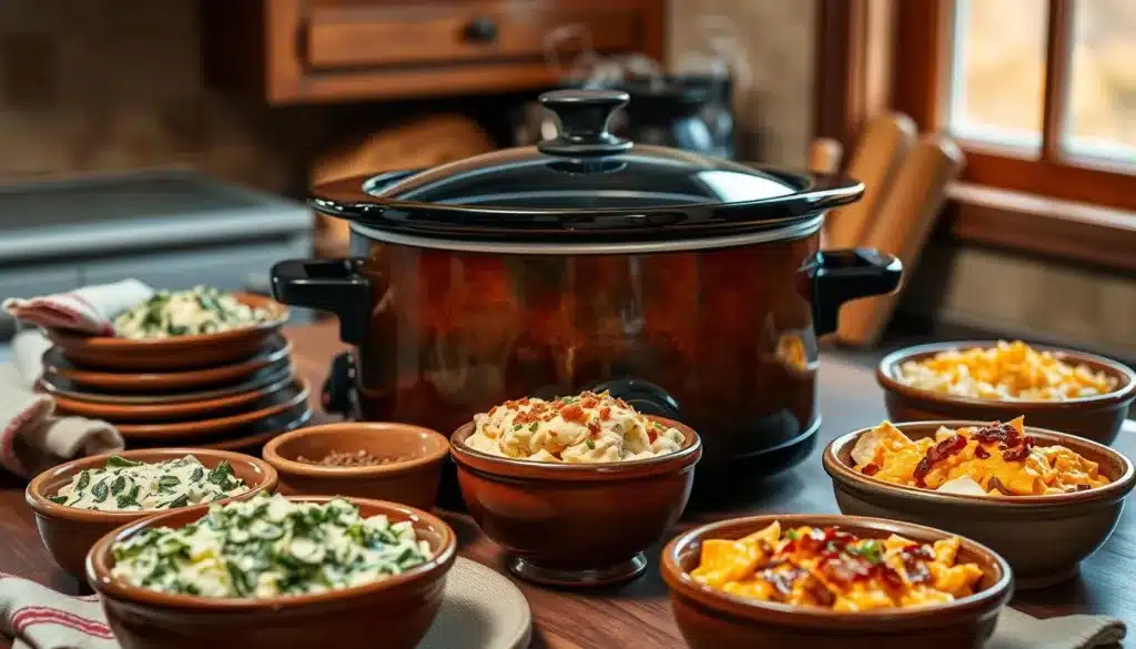 slow cooker dips